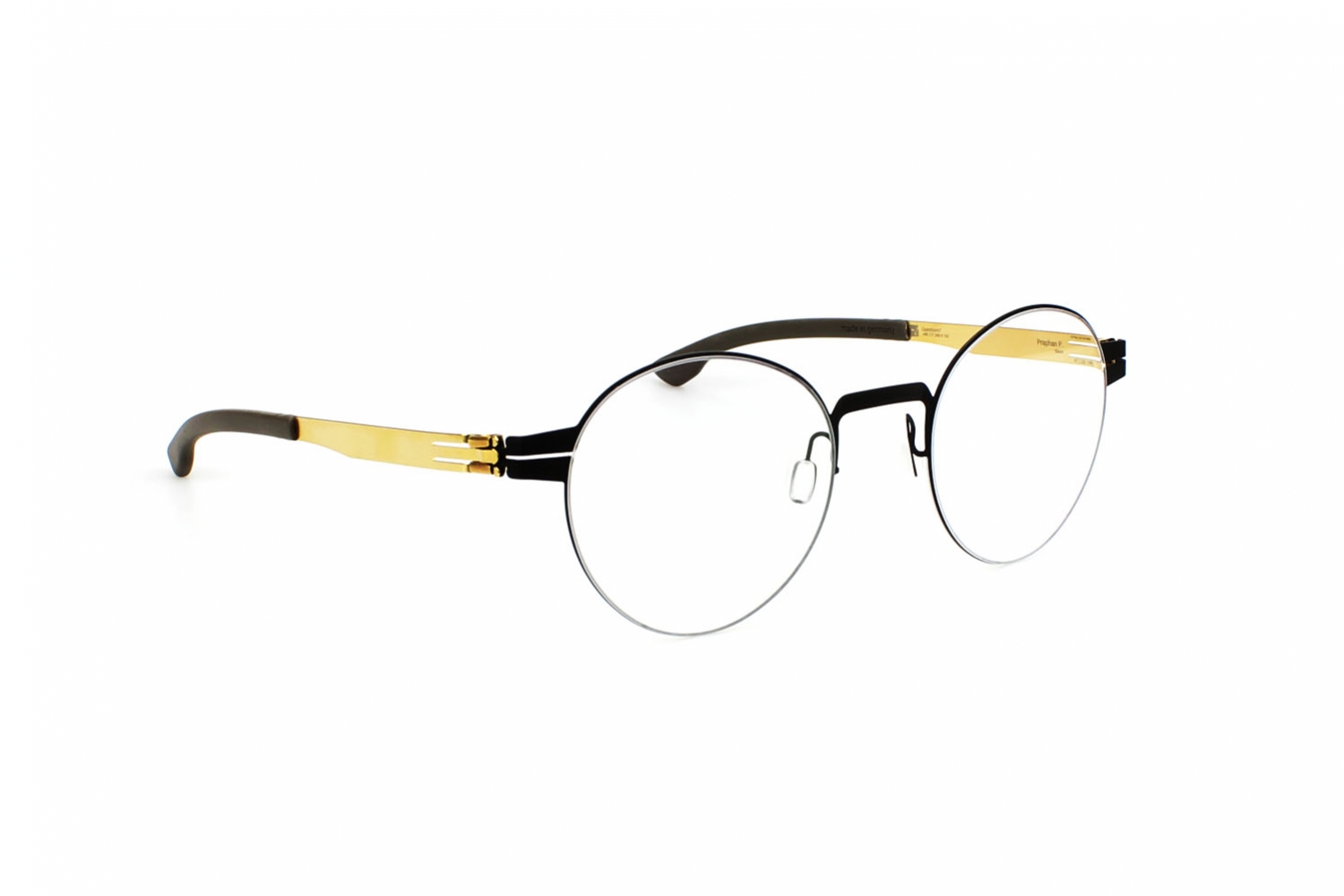ic! berlin Praphan P black matt gold 47